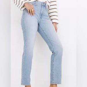 Madewell the perfect vintage jean fiore wash size 26, great pre-loved shape